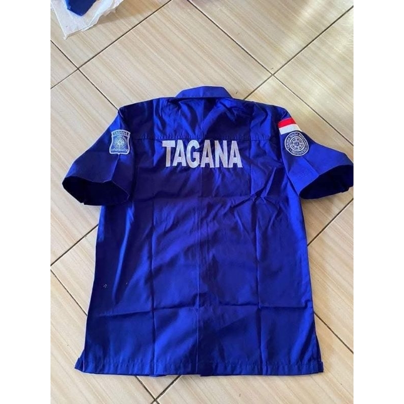 KEMEJA TAGANA BAHAN PREMIUM BISA CUSTOM LOGO