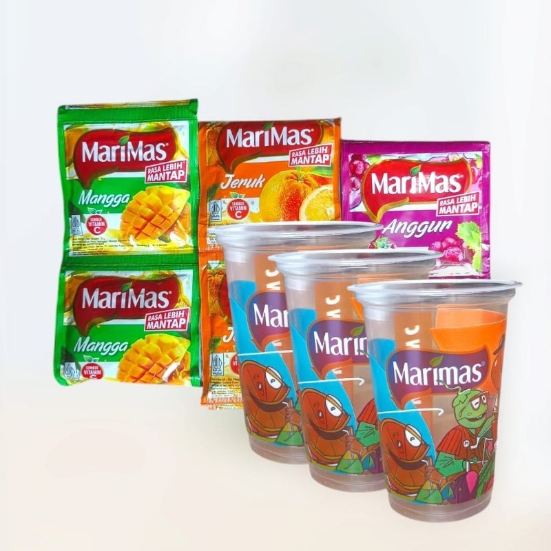 

Paket Marimas + Cup (marimas 3 renceng)