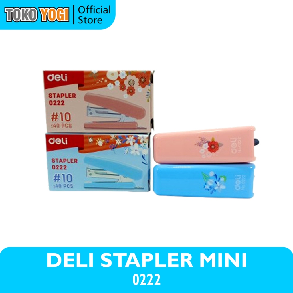 

DELI STAPLER MINI 0222 || JILID 15 LEMBAR
