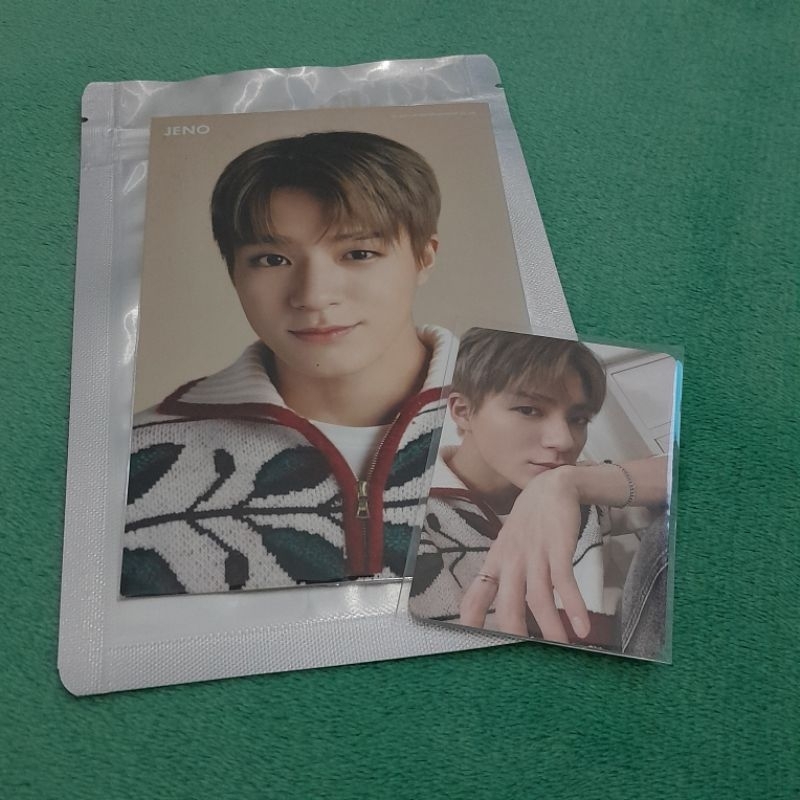 NCT DREAM JENO 4X6 PHOTO + PHOTOCARD SET DREAM CINEMA NCT U 127 WISH MARK RENJUN JAEMIN JISUNG CHENL