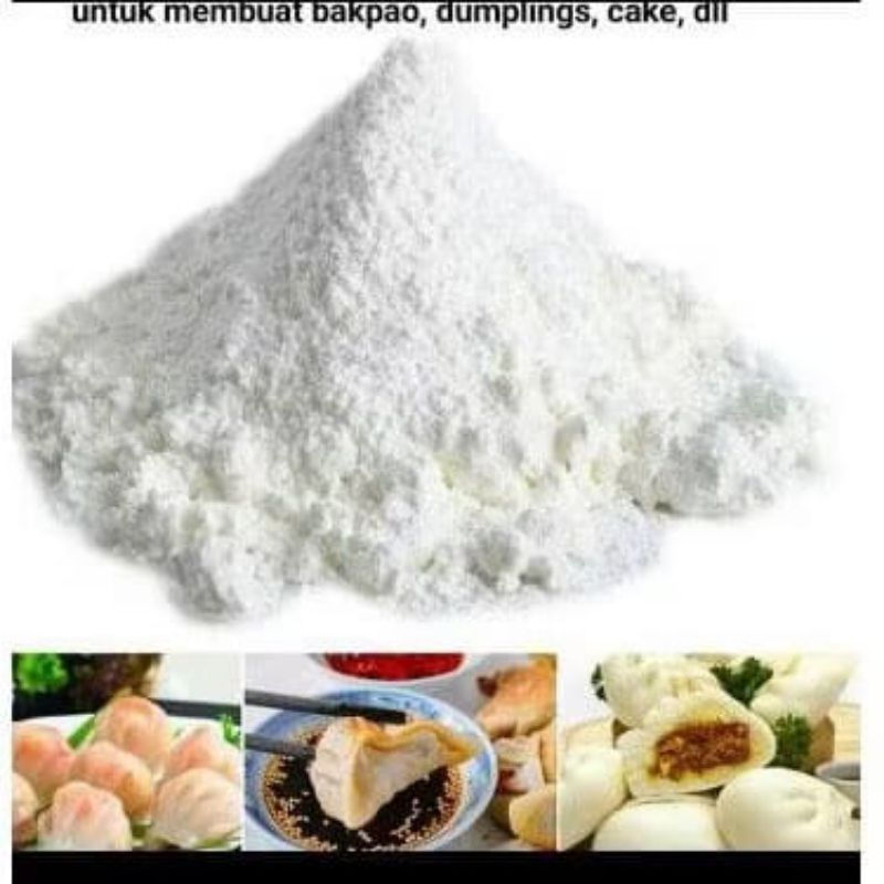 

TEPUNG TANG MIEN REPACK 500 GR/TEPUNG DIMSUM/TEPUNG TENG MIEN/TEPUNG BAKPAO