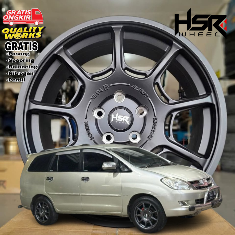 Velg Mobil Toyota Innova Ring 18 Lebar 8 Velg Racing Hsr Wheel Jelimpo