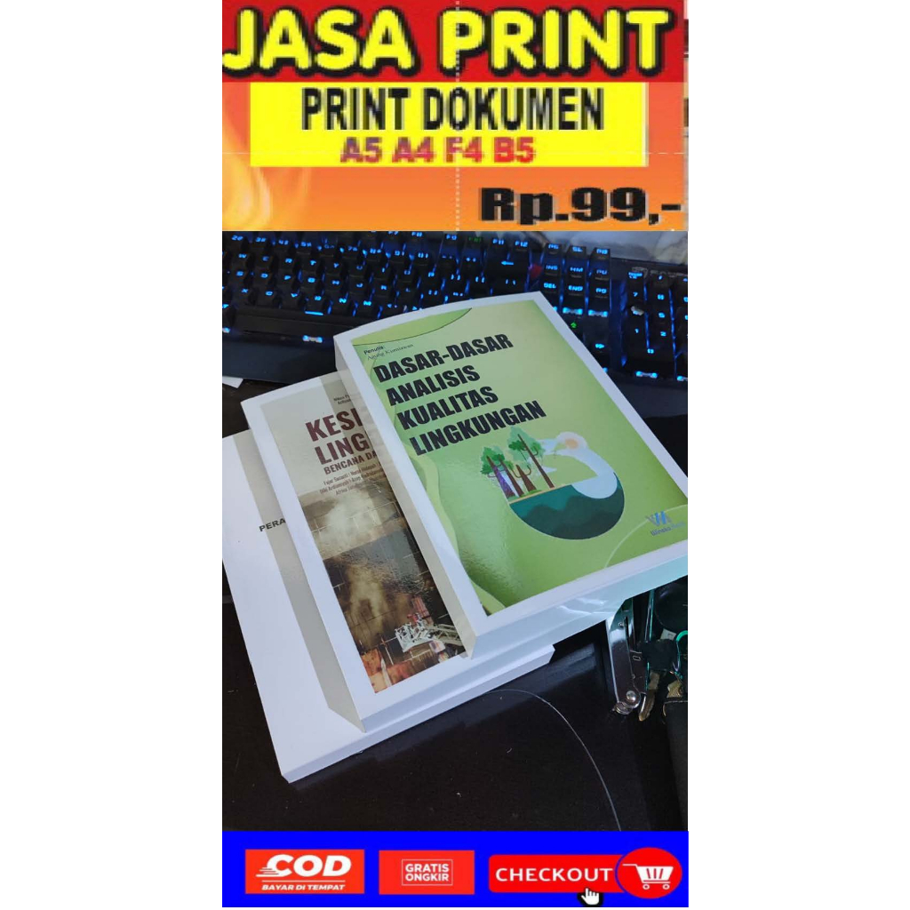 

Jasa Cetak Print Document HVS Ukuran B5 70gsm Hitam Putih Cepat dan Murah