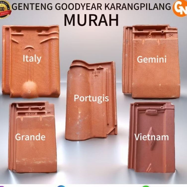 Genteng Goodyear Karangpilang Asli