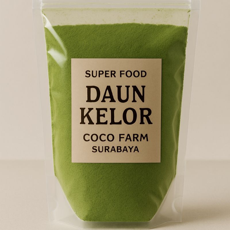 

Bubuk Daun Kelor Asli [100%] kemasan 200gr