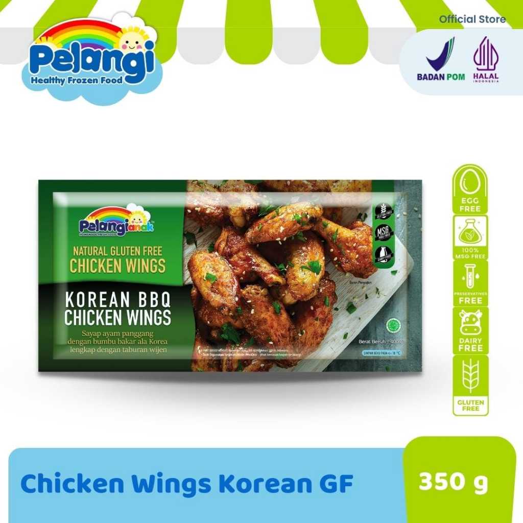 

PELANGI Chicken Wings Korean BBQ 350 gr