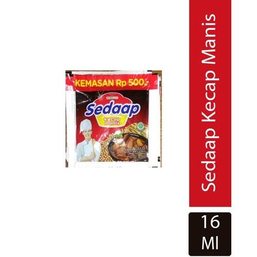 

SEDAP Kecap Manis Renteng Sachet Kental Gurih Manis Isi 10x15ml Bumbu Masakan Praktis dan Lezat