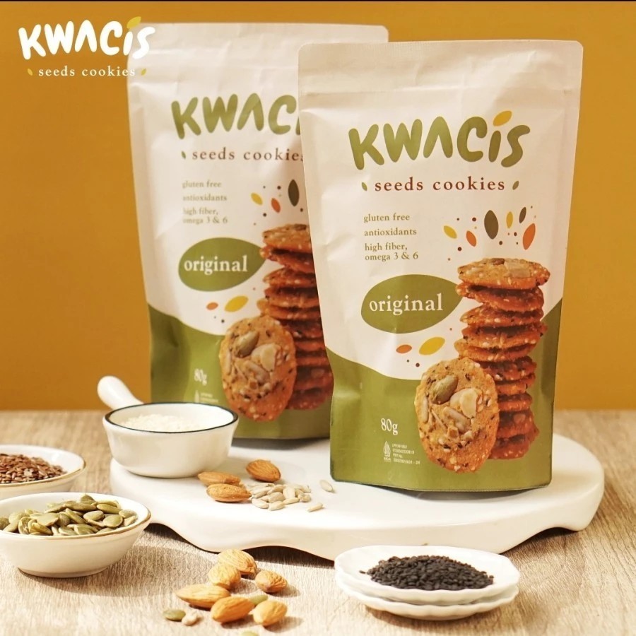 

Kwacis Seeds Cookies Original 80gr