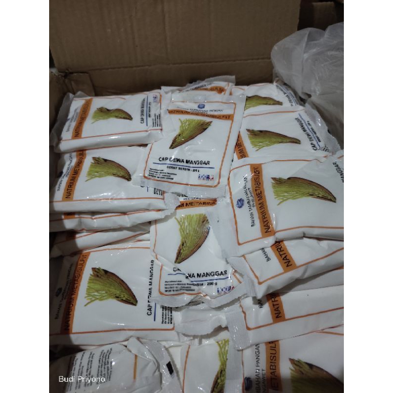 

natrium metabisulfit cap Dewa Manggar 250gr