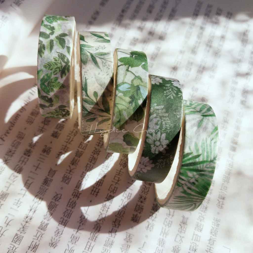 

1 Rolls Spring Flower Series washi tape untuk deco journaling scrapbooking DIY