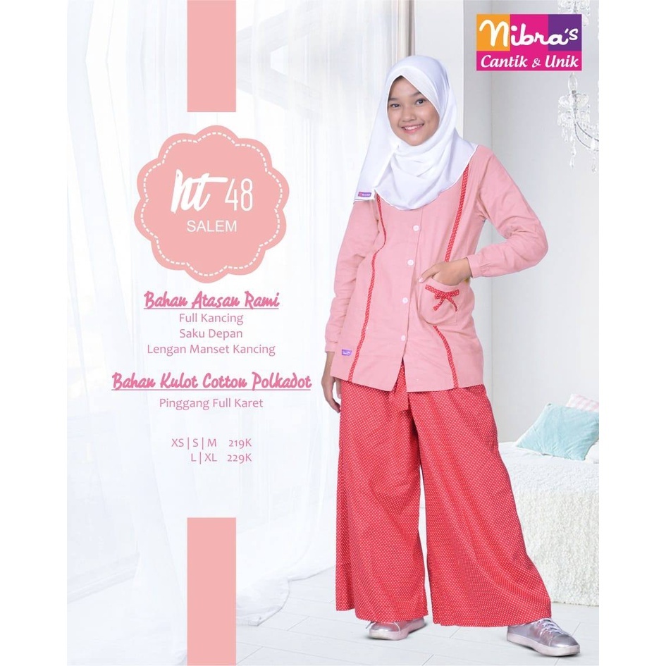 SETELAN ANAK REMAJA NIBRAS NT-48