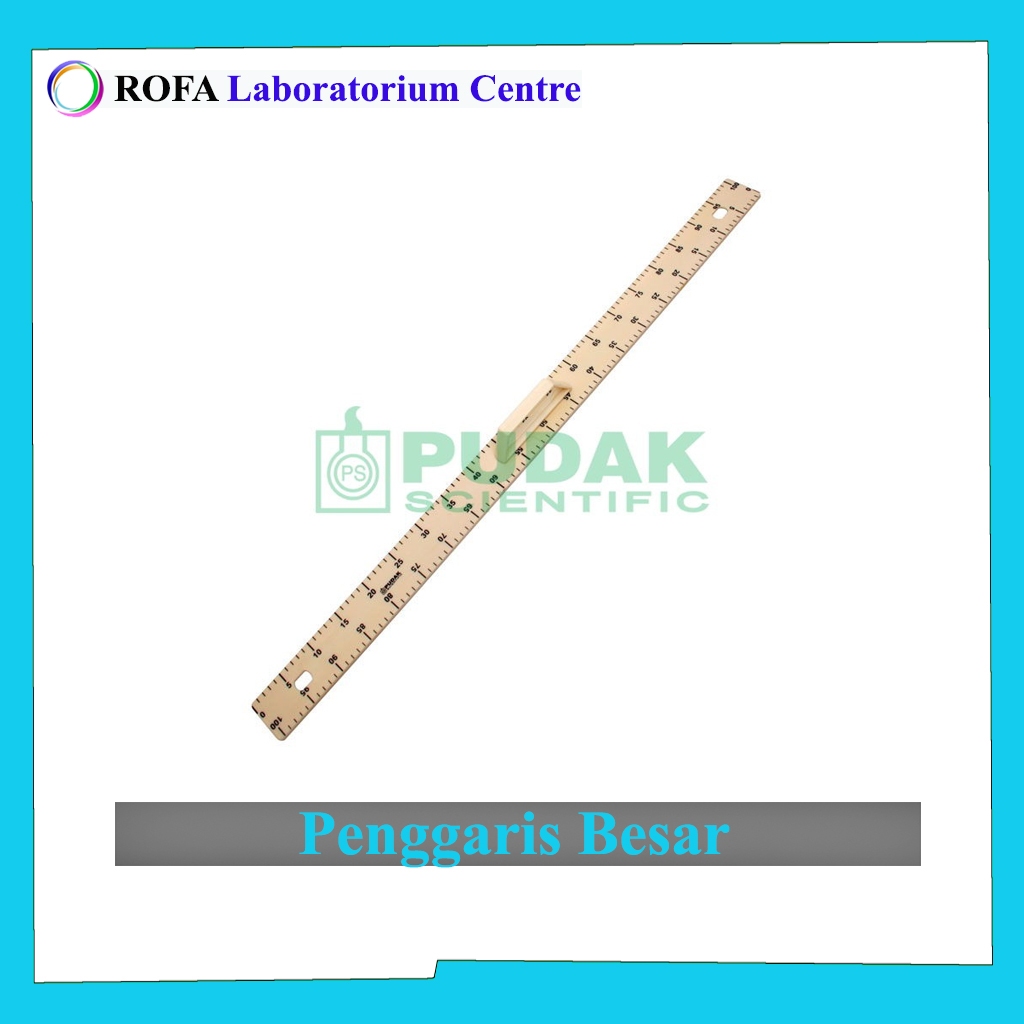 

Penggaris Besar / Mistar Besar / Penggaris Papan Tulis / Teacher Ruler