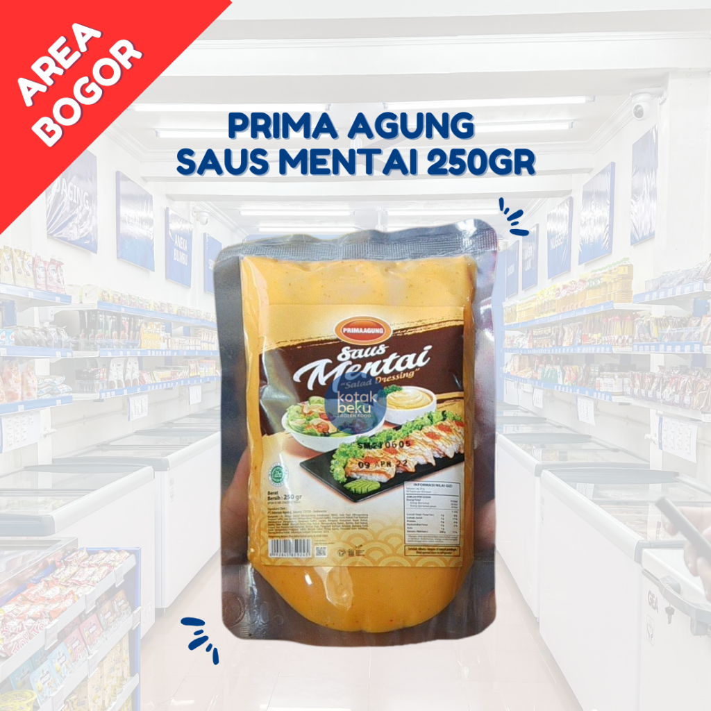 

PRIMA AGUNG SAUS MENTAI 250GR