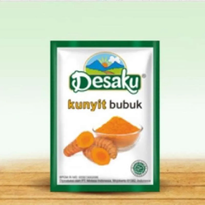 

DESAKU Kunyit Bubuk 50g Rempah Alami untuk Menambah Rasa dan Warna pada Masakan