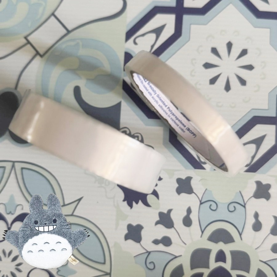 

[1 ROLL] GOLDTAPE STATIONARY TAPE 12MM 24MM BIRU SHRINK ISOLASI