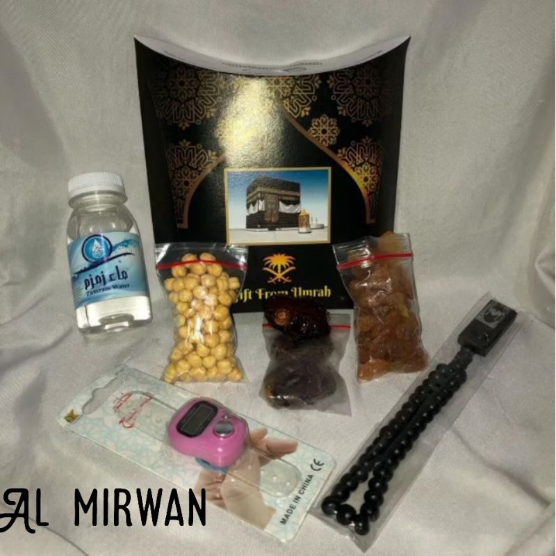 

wadistroalip Paket Oleh oleh haji dan umroh (paket kumplit) isi per 25pcs tas meh, isian berkualitas