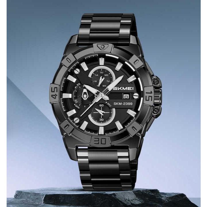 Jam Tangan SKMEI 2399 Original – Chronograph Maskulin & Stylish  SKMEI 2399 Chronograph – Jam Tangan