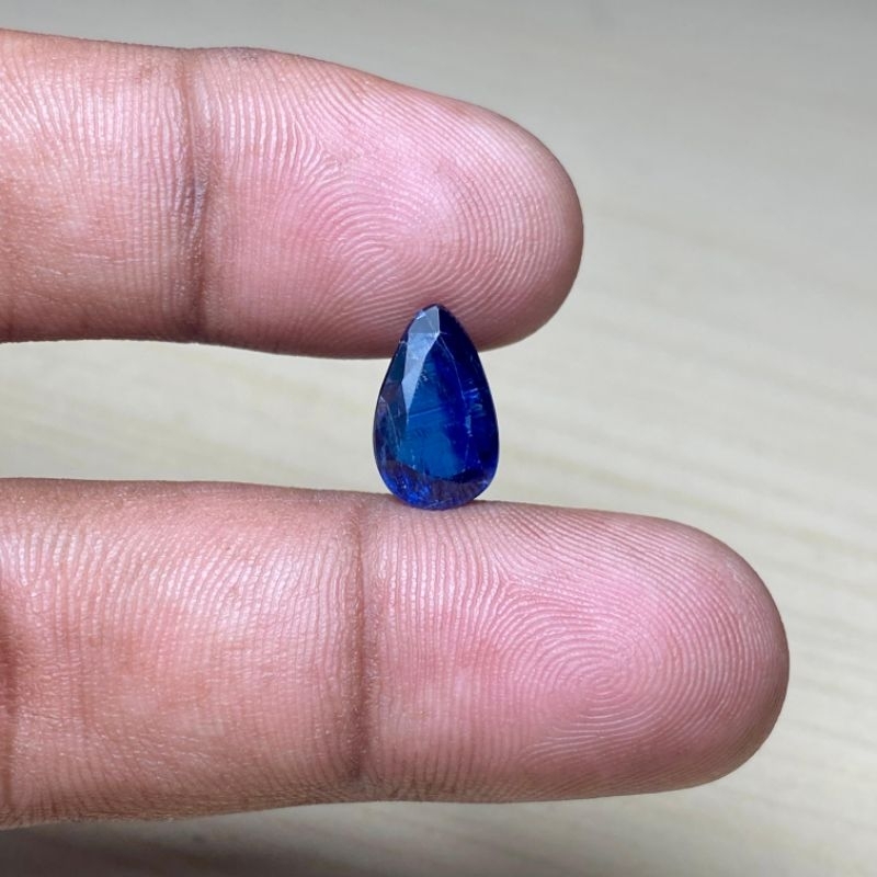 Natural Kyanite Batu Blue Kyanite Safir Australi Batu Kyanite pear shape Kyanite Dim 11.5x6x4