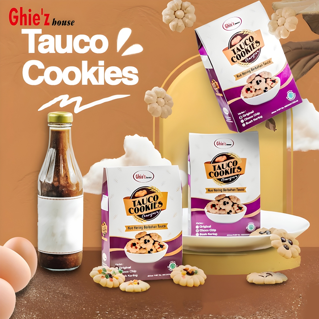 

Kue Kering Unik | Tauco Cookies 80g | Oleh-oleh Cianjur | Kukis, Kue Coklat, Cemilan Tinggi Protein