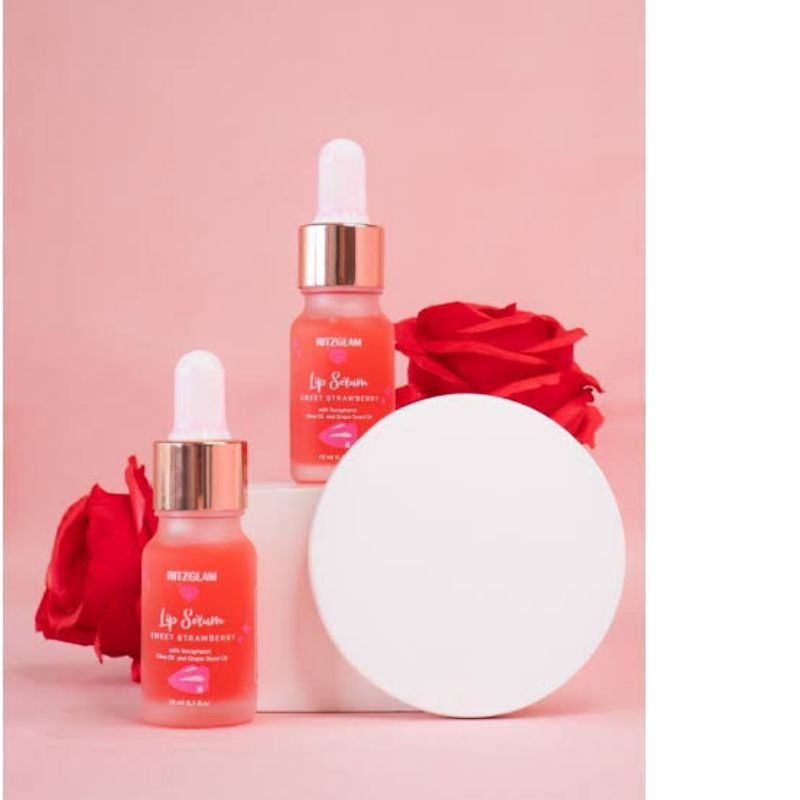 Ritzglam Lip Serum | Serum Bibir Pink Natural | Ritzglam Serum bibir