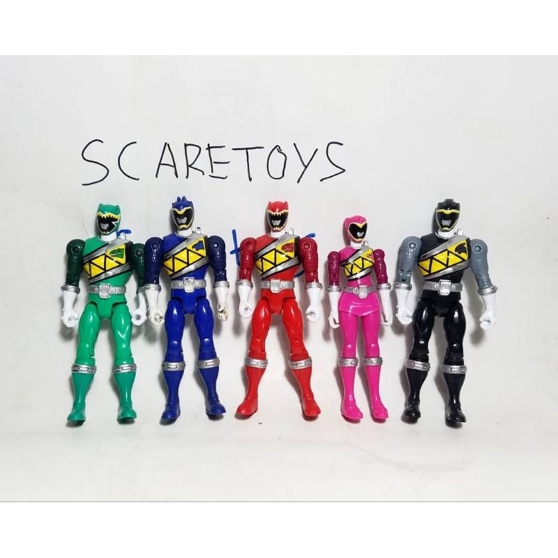 power rangers dino charge set zyuden sentai kyoryuger