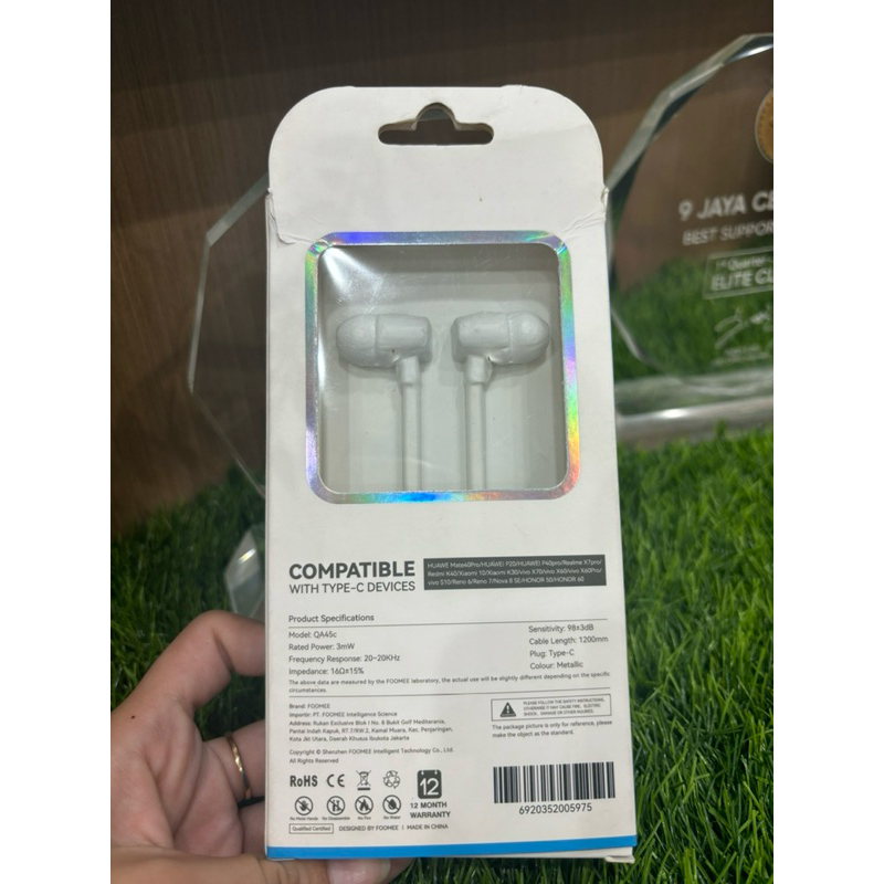 Foomee Earphones type-c QA45c