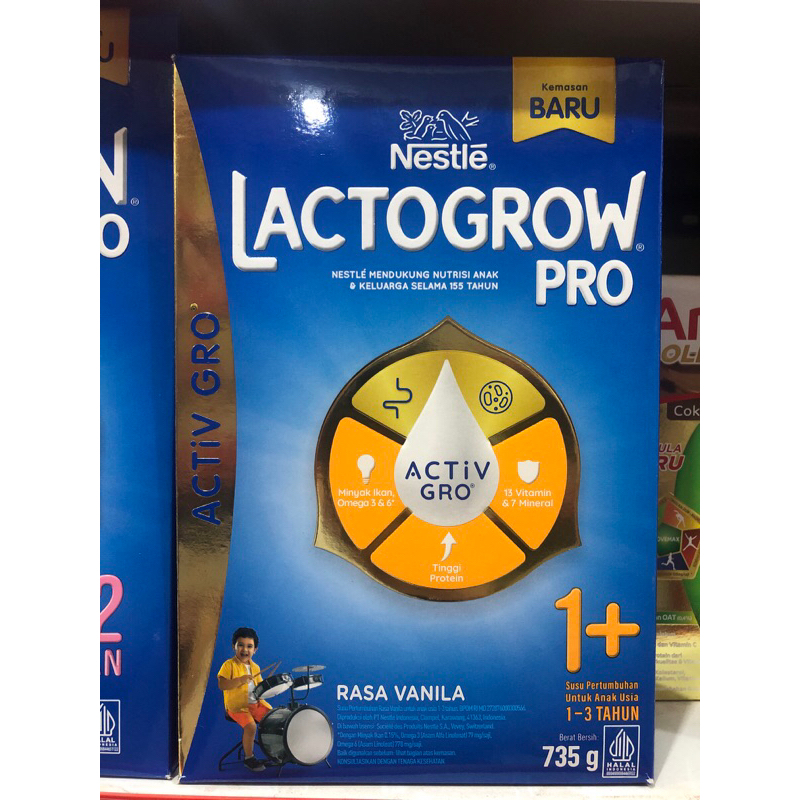 

LACTOGROW PRO 1+ 735g vanila