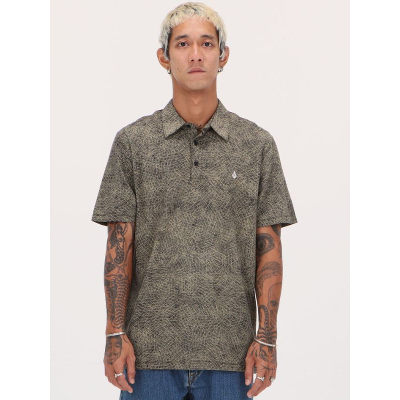 kaos kerah Volcom original - size S