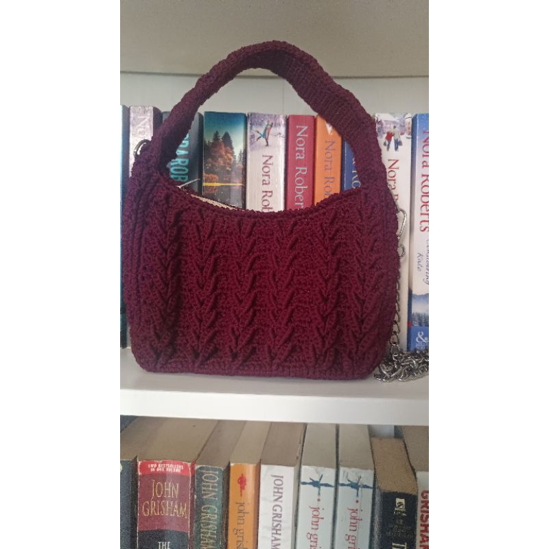 TAS RAJUT MINI MIUMIU INSPIRED