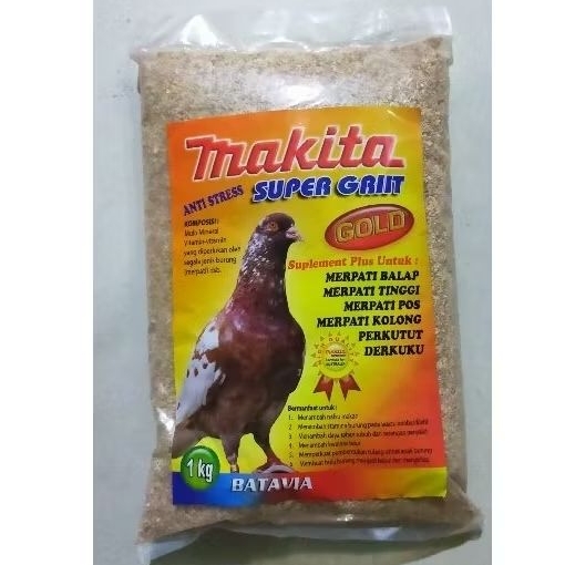 MAKITA SUPER GRIT 1kg grit gold  ANTI STRESS