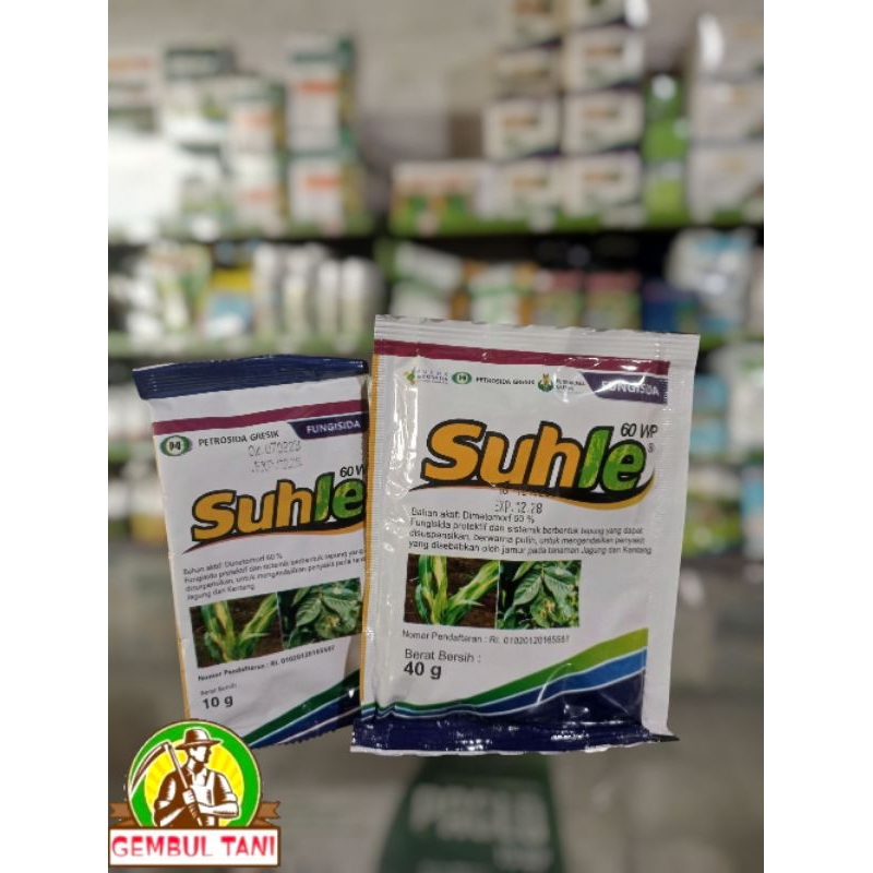 Suhle 60 WP - fungisida - Efektif untuk mengendalikan penyakit jamur pada tanaman cabai, jagung, ken