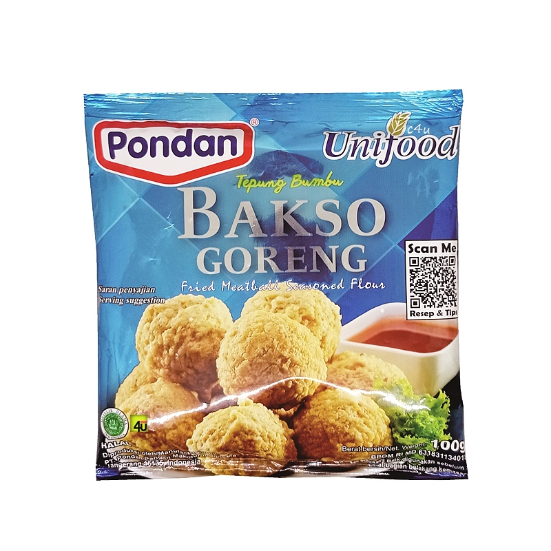 

Pondan - Tepung Bumbu untuk Baso Goreng - 100 gr
