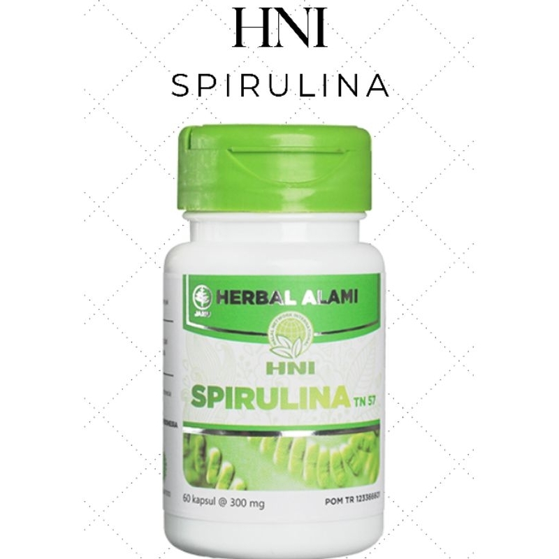 Spirulina Kapsul Hni HPAI Klorofil herbs Multivitamin Multimineral Obat Demam Parasetamol Tanpa kant