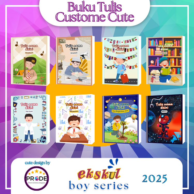 

Buku Tulis Eskul Boy Custome