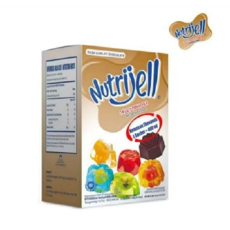 

NUTRIJEL JELLY COKLAT / 1 PACK ISI 12PCS