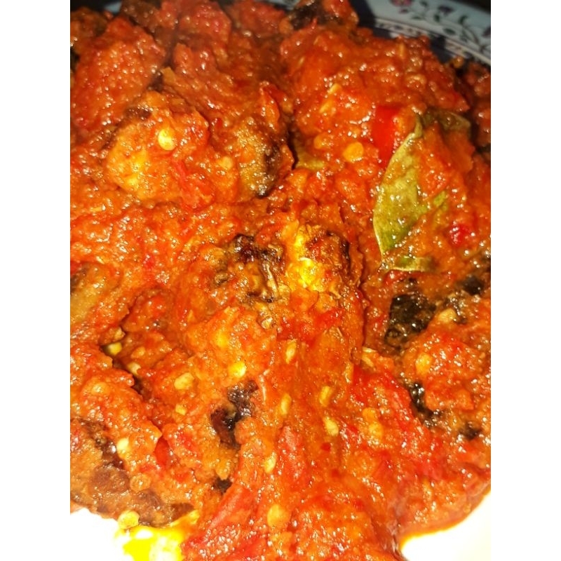 

Sambal ikan Asap 2kg sehat tanpa pengawet, kusus pulau jawa