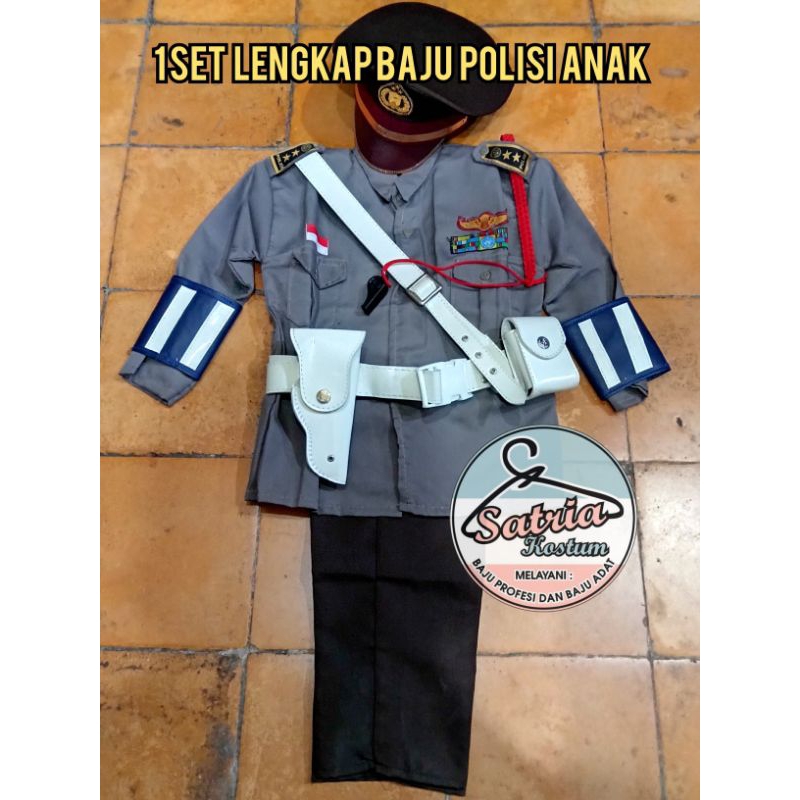 DISKON BAJU PROFESI ANAK PAUD TK SD BAJU POLANTAS ANAK BAJU POLISI ANAK COWOK BAJU POLISI ANAK
