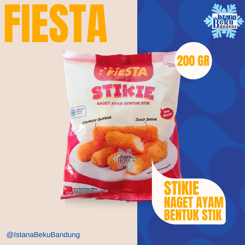 

Fiesta Nugget Stikie / Naget bentuk stik 200gr