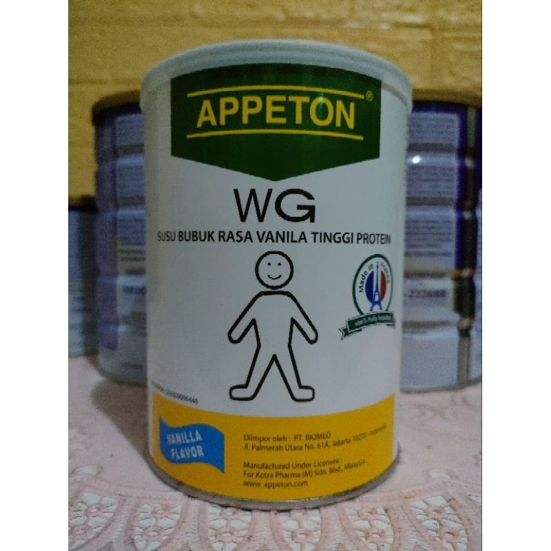 

APPETON WG Vanilla Flavour (rasa vanila) 450g