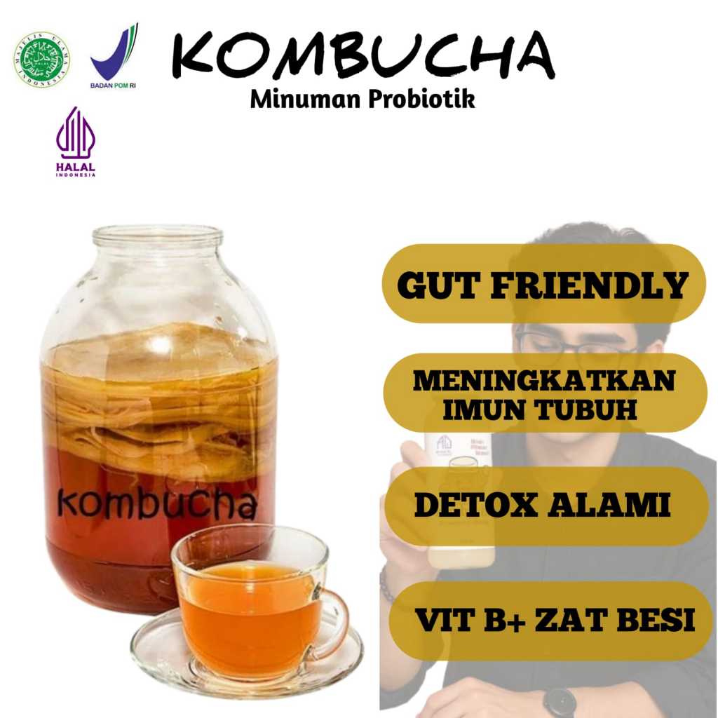 

TEH MINUMAN KOMBUCHA MINUMAN BISA MEREM MELEK BISA COD TERLARISS