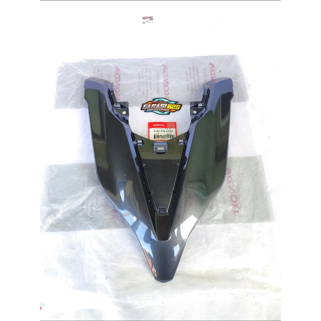 64301-K59-A70ZR Tameng Dasi Lampu Depan Vario 125 150 eSP LED Abu Grey Original AHM