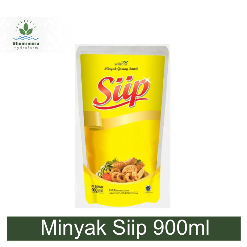 

SIIP Minyak Goreng ukuran 900 ml Kemasan Pouch