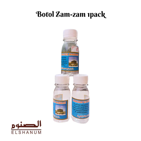 

PROMO!!! Air zam zam kemasan Isi 60ml Air Zamzam Asli Air zam zam Murni Oleh oleh haji