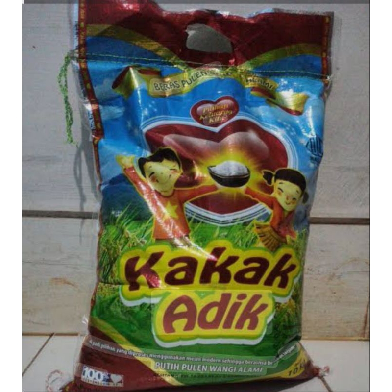 

BERAS KAKAK ADIK ISI 10 KG (KUALITAS PREMIUM) PULEN & BERSIH
