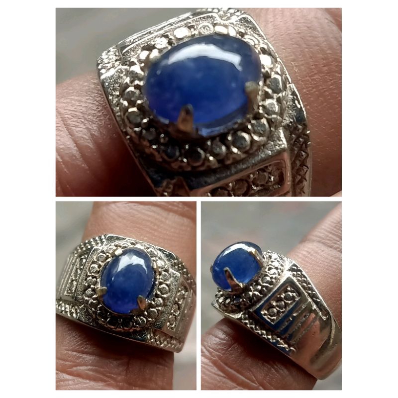natural blue sapphire