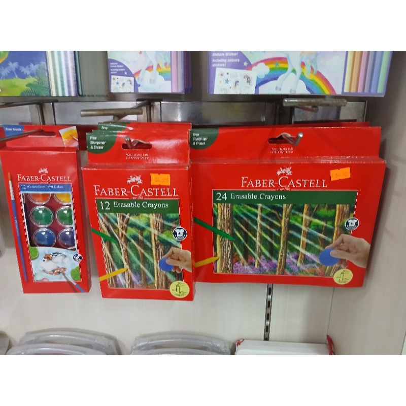 

faber castell erasable crayon