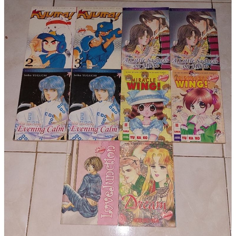komik KYUMA 2, 3 / A Little Sadness On Moon / EVENING CALM / MIRACLE WING / THE INVINCIBLE WING / LO