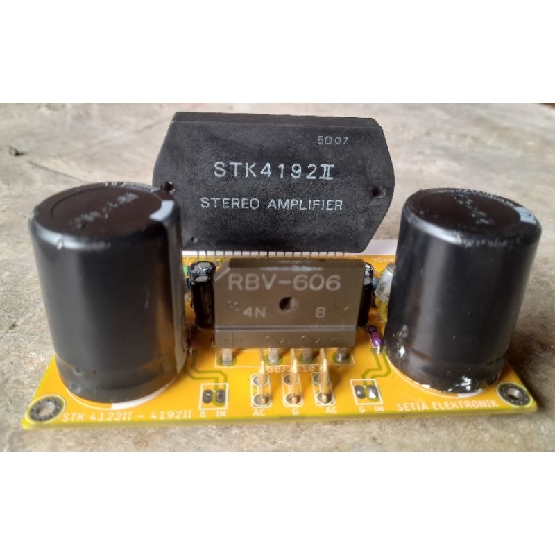 KIT AMPLIFIER STK4192