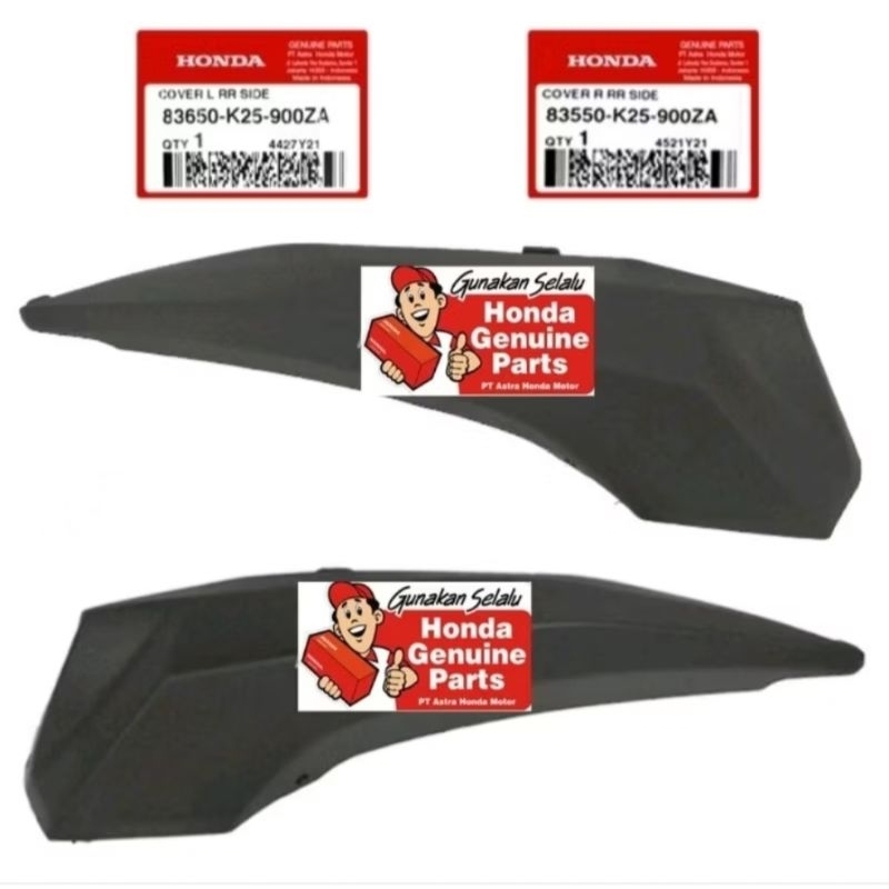 83650-K25-900ZA,83550-K25-900ZA Cover sambungan body Beat fi CBS 2012-2014,beat sporty esp 2014-2016