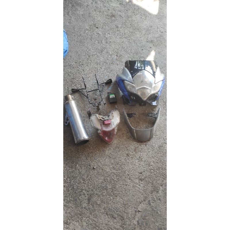 sparepart satria fu barong original copotan motor